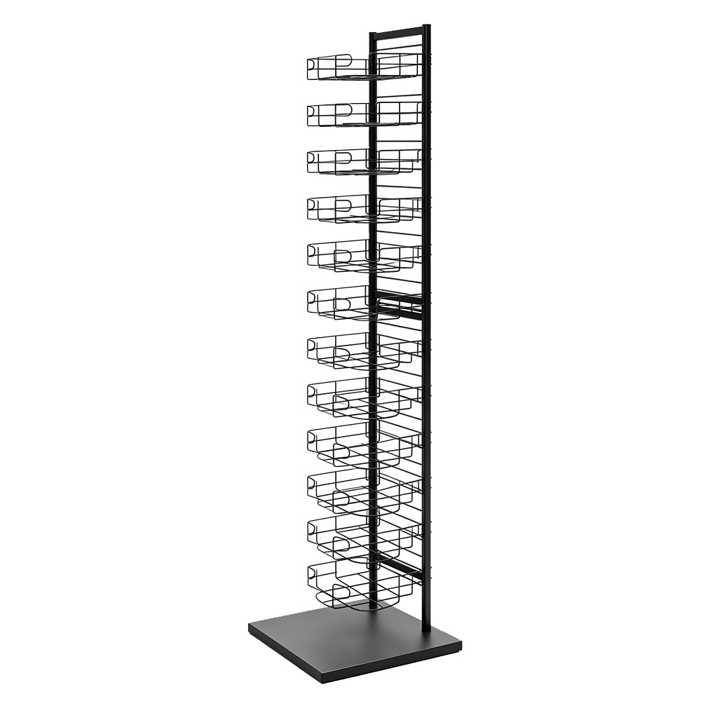 Display Rack Side View