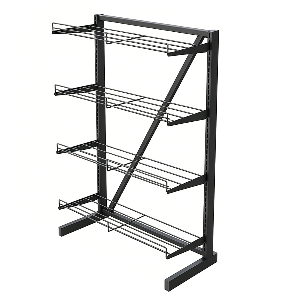 Display Rack Side View