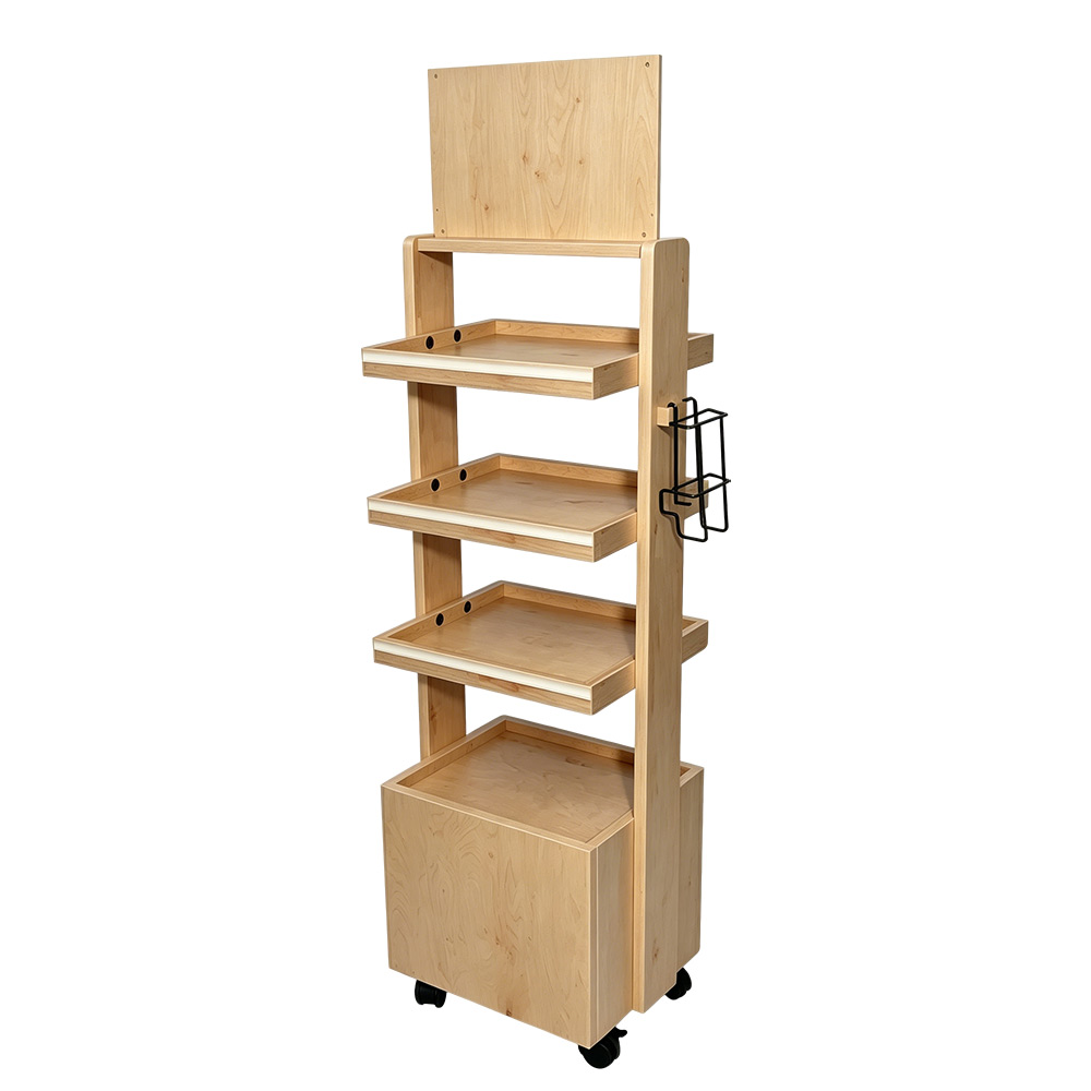 Display Rack Side View