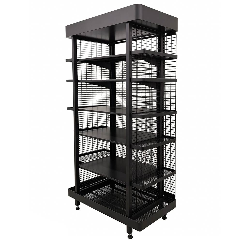 Display Rack Side View