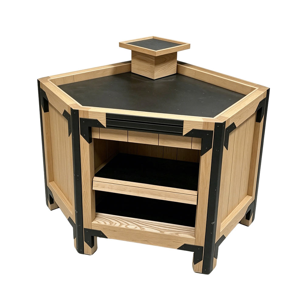 Display Rack Side View