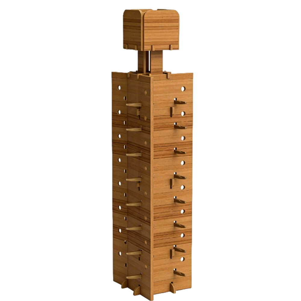 Display Rack Side View