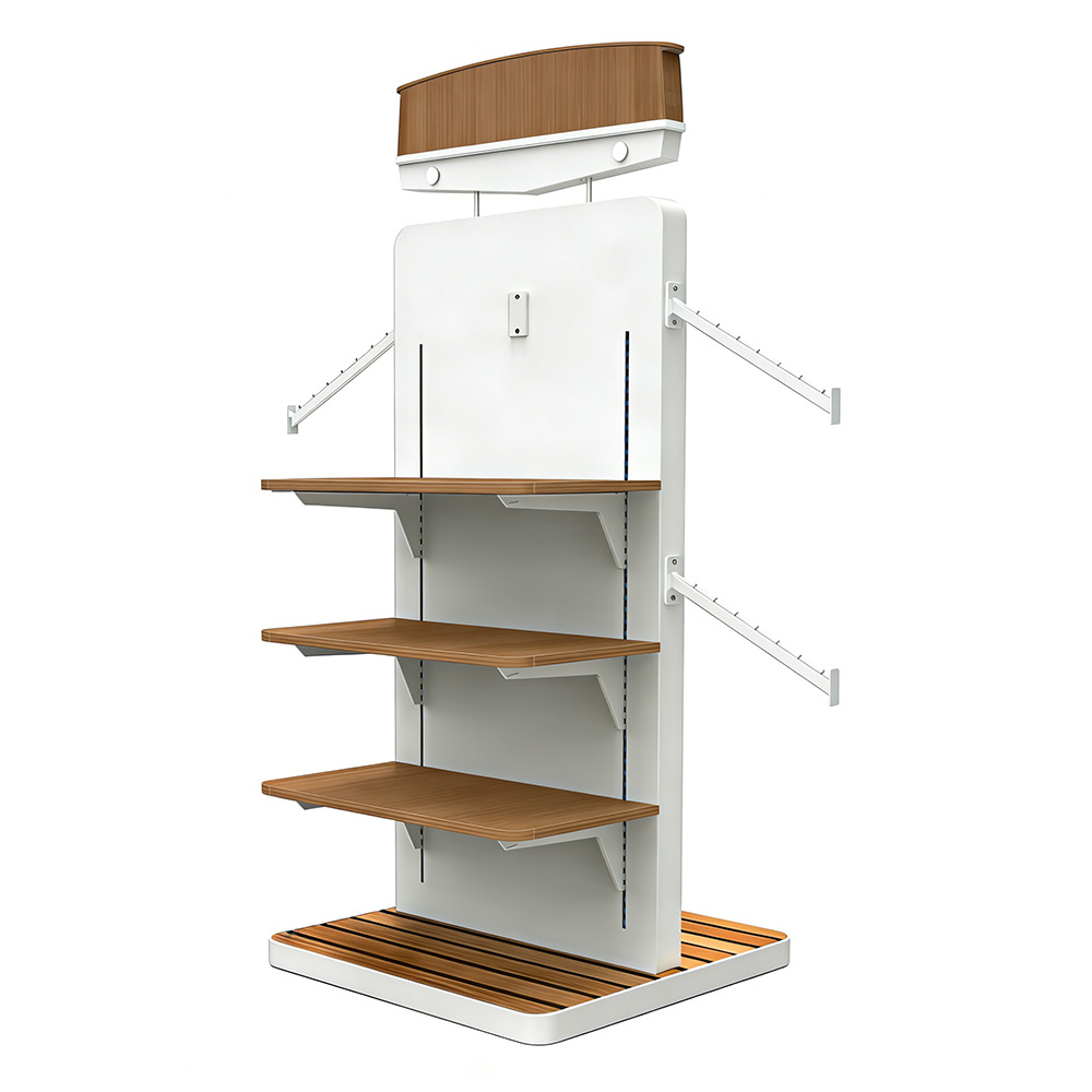 Display Rack Side View