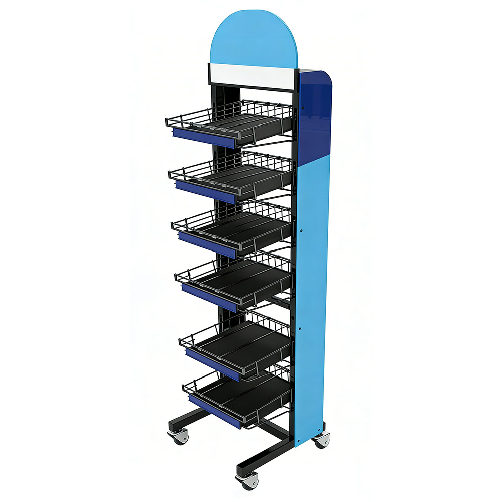 Display Rack Side View