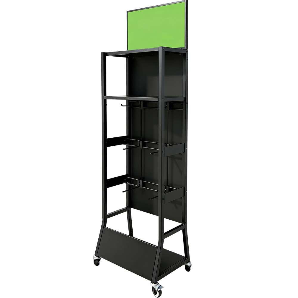 Display Rack Side View