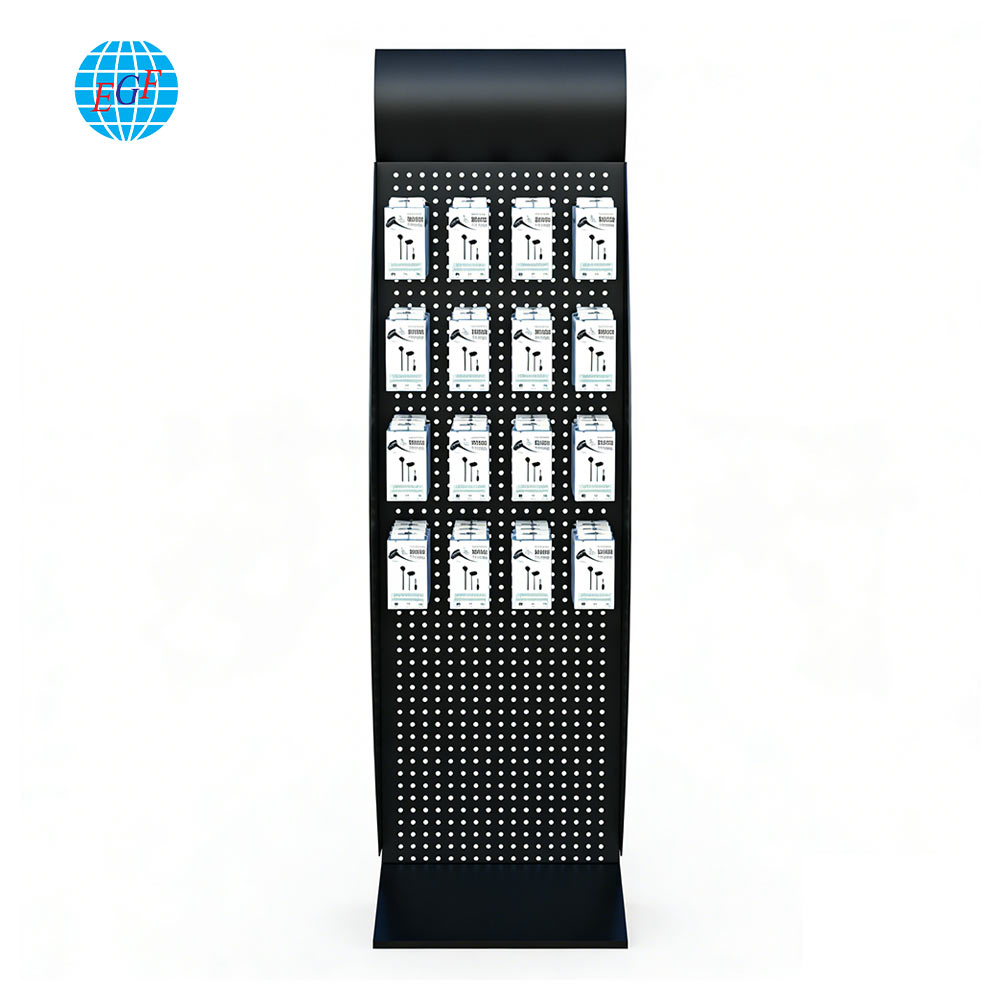 Front View of Display Rack