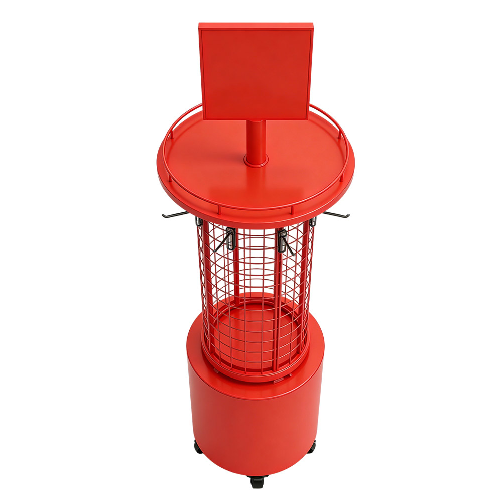 Display Rack Top View