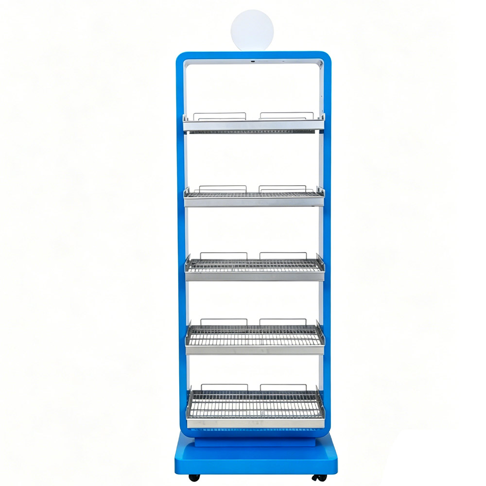 Display Rack Side View