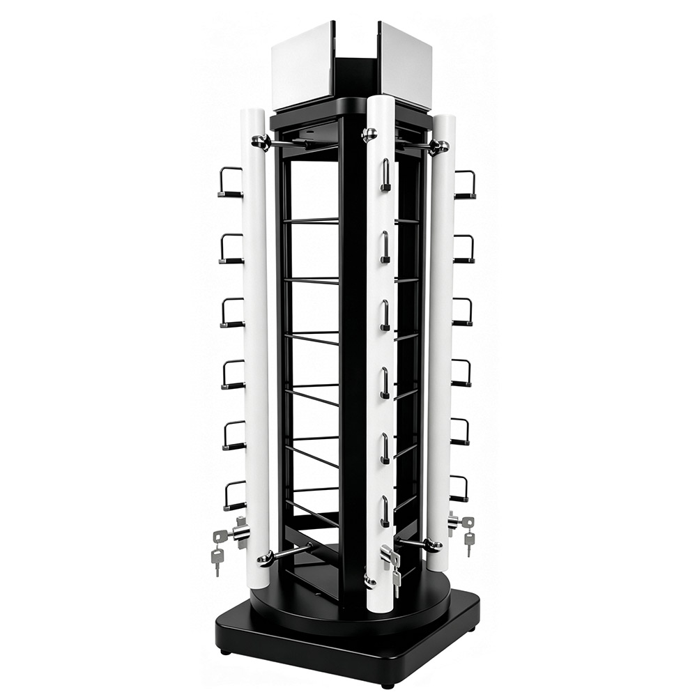 Display Rack Side View