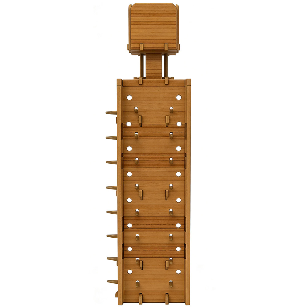 Display Rack Front View