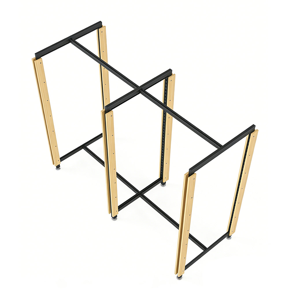 Display Rack Top View