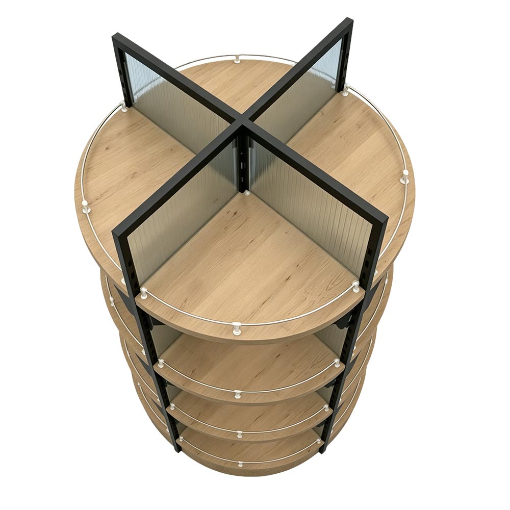 Display Rack Top View