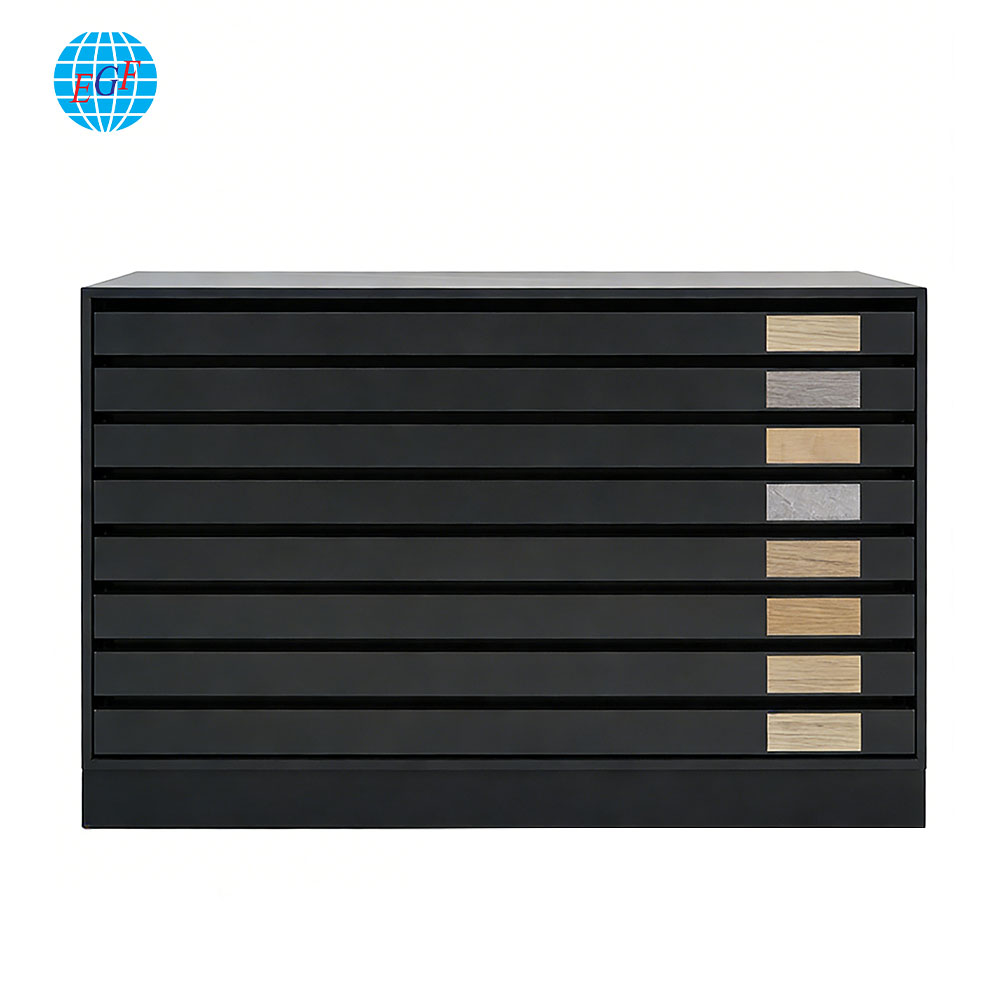 Ceramic Tile Display Stand Front View