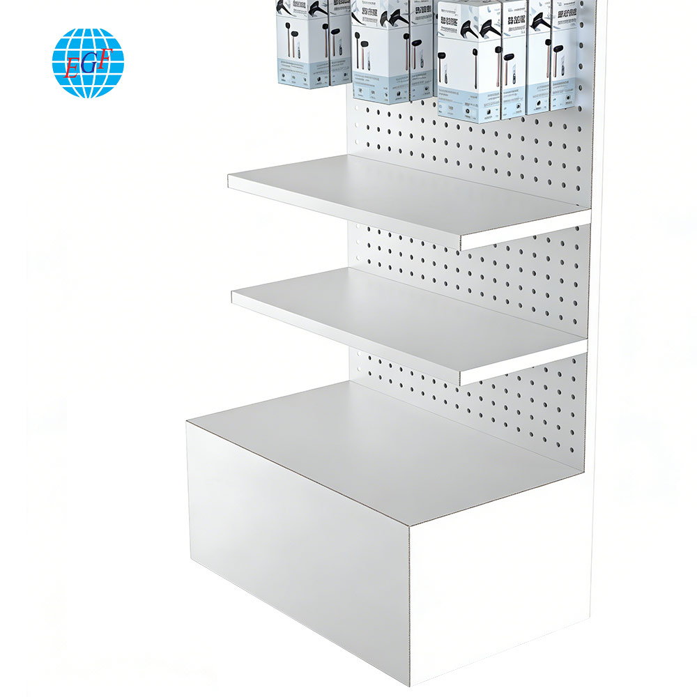 Detailed View of Display Rack