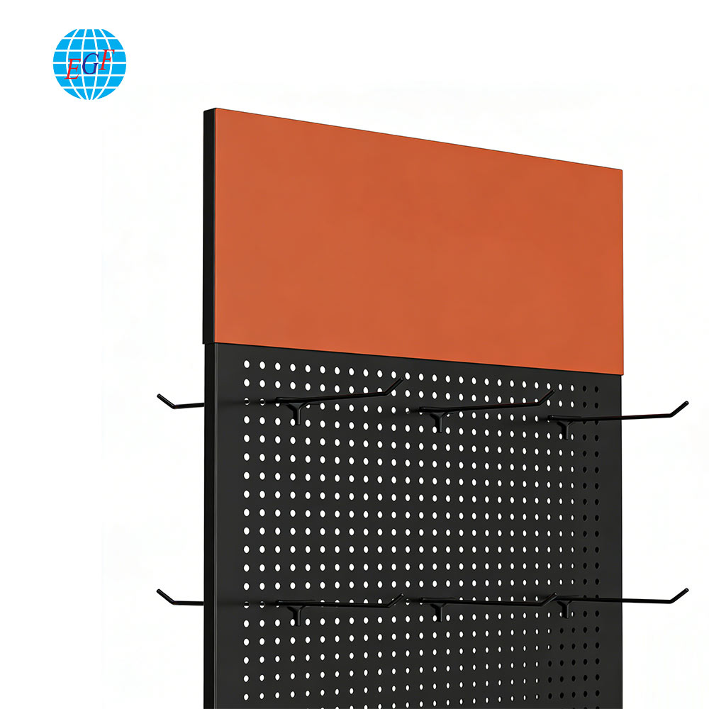 Detailed View of Display Rack