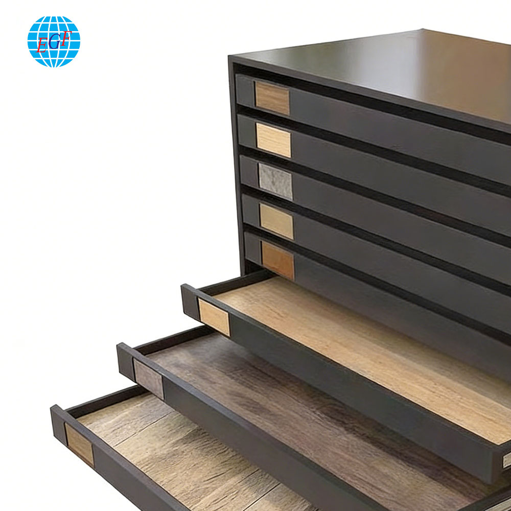 Ceramic Tile Display Stand Detail View