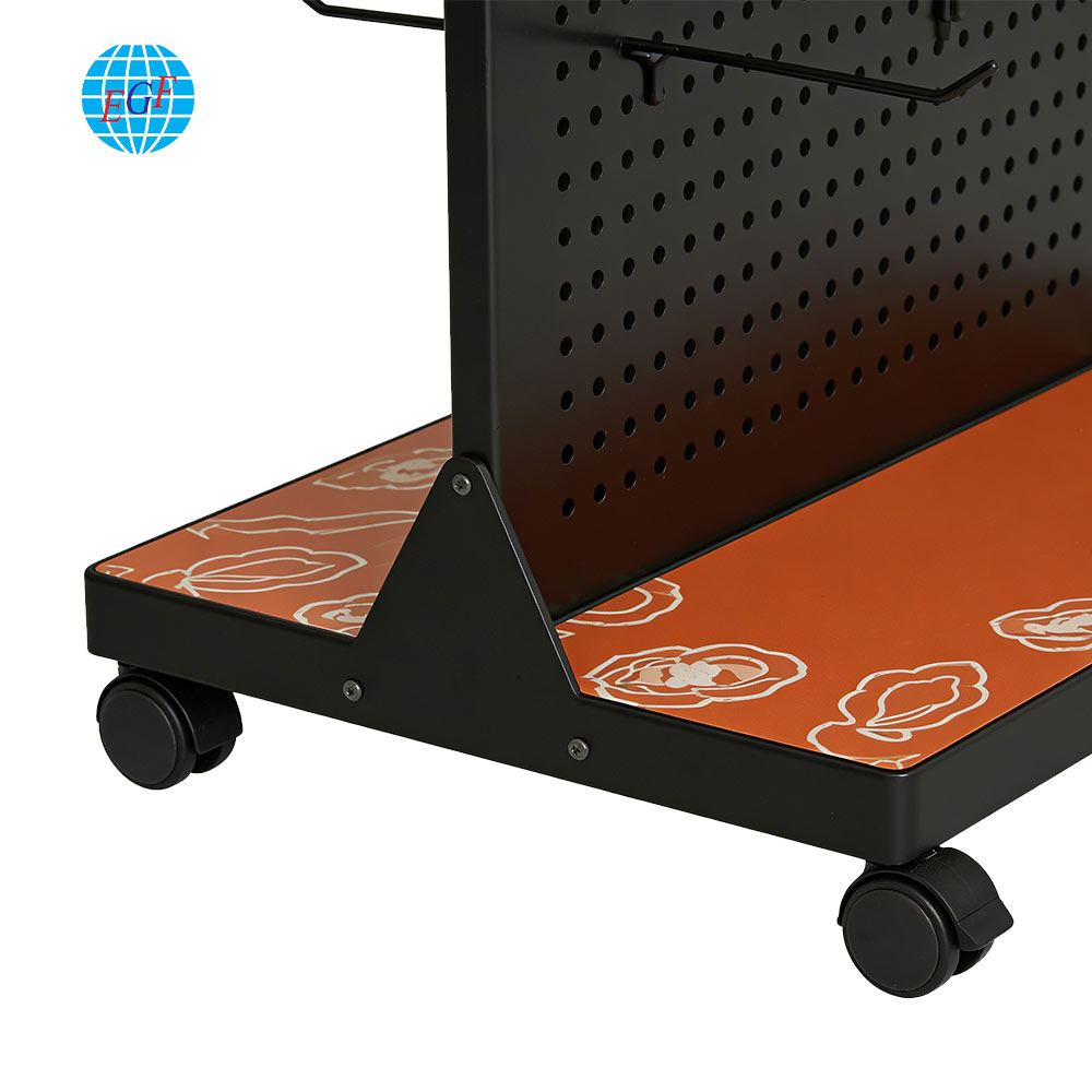 Detailed View of Display Rack